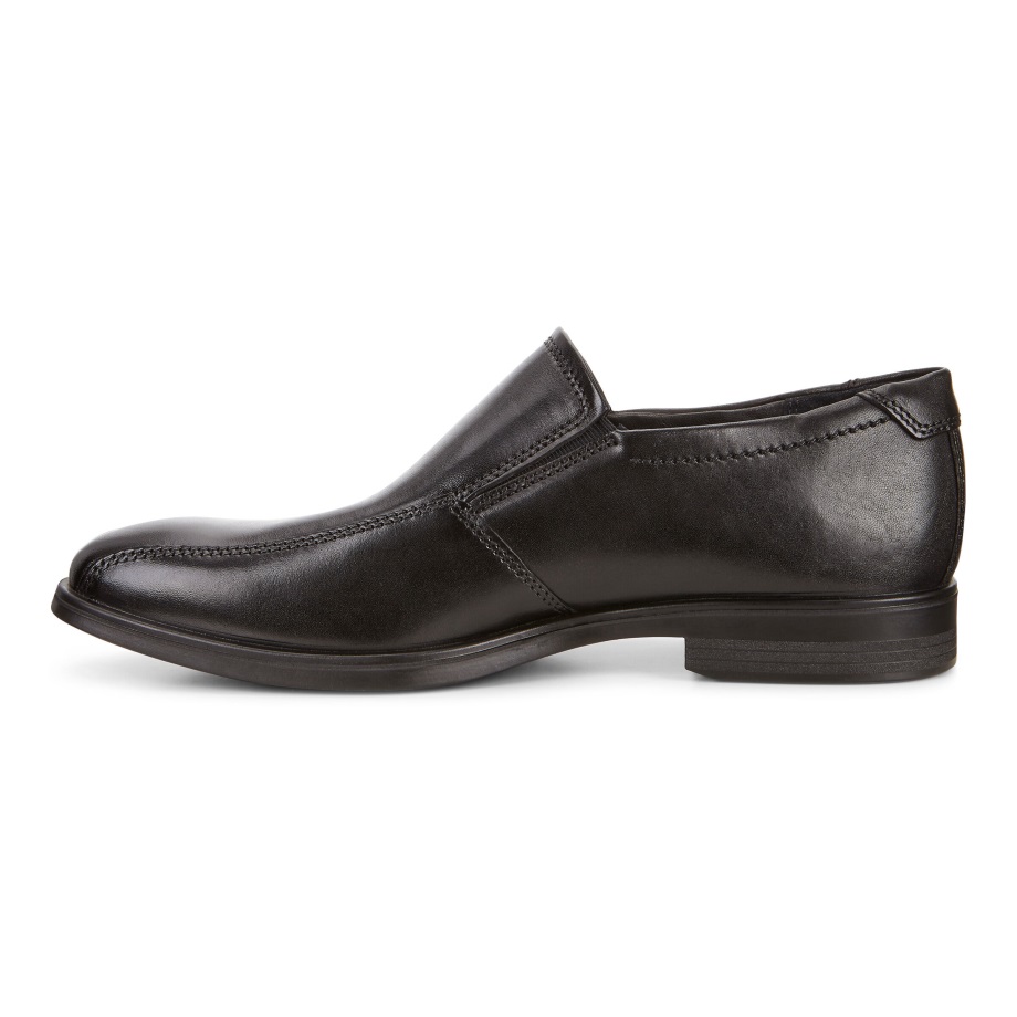 Ecco Norway Melbourne Sykkel Slip On Herre Sort