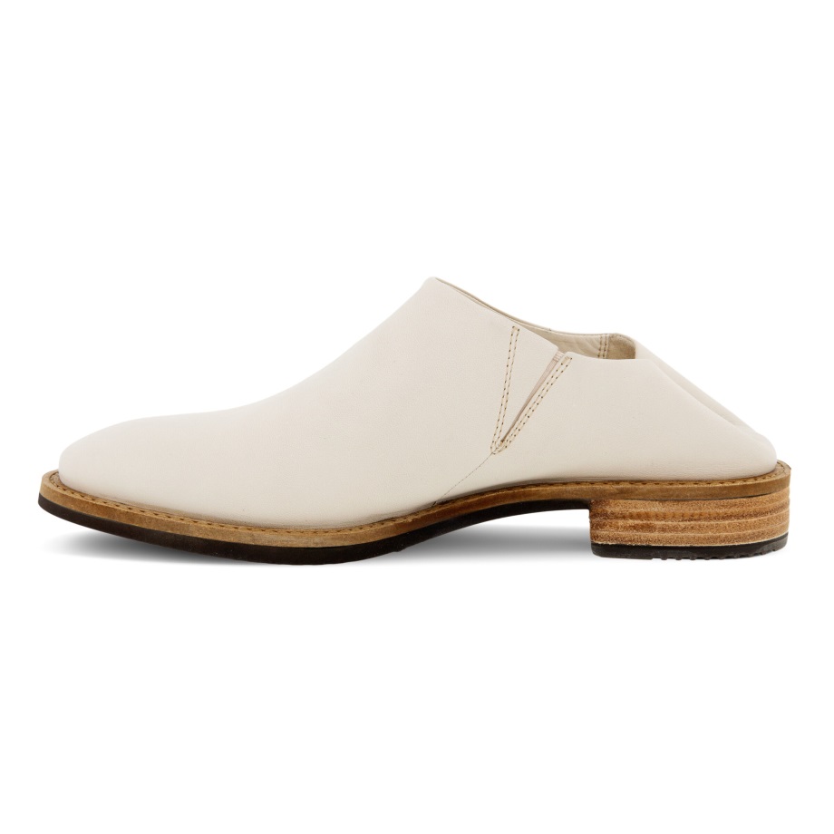 Ecco Norway Sartorelle 25 Skreddersydde Slip-on Muldyr Kalkstein For Kvinner