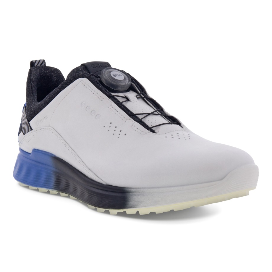 Ecco Norway Golf S-three Golfsko Herre Hvit-regatta