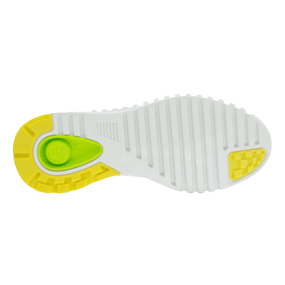 Ecco Norge Zipflex Lav Skinn/tekstil Sneaker Herre Betong