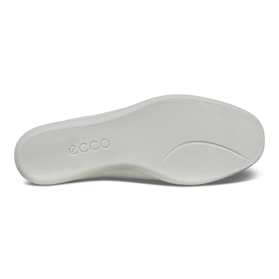 Ecco Norge Simpil Slip På Kvinners Hvite