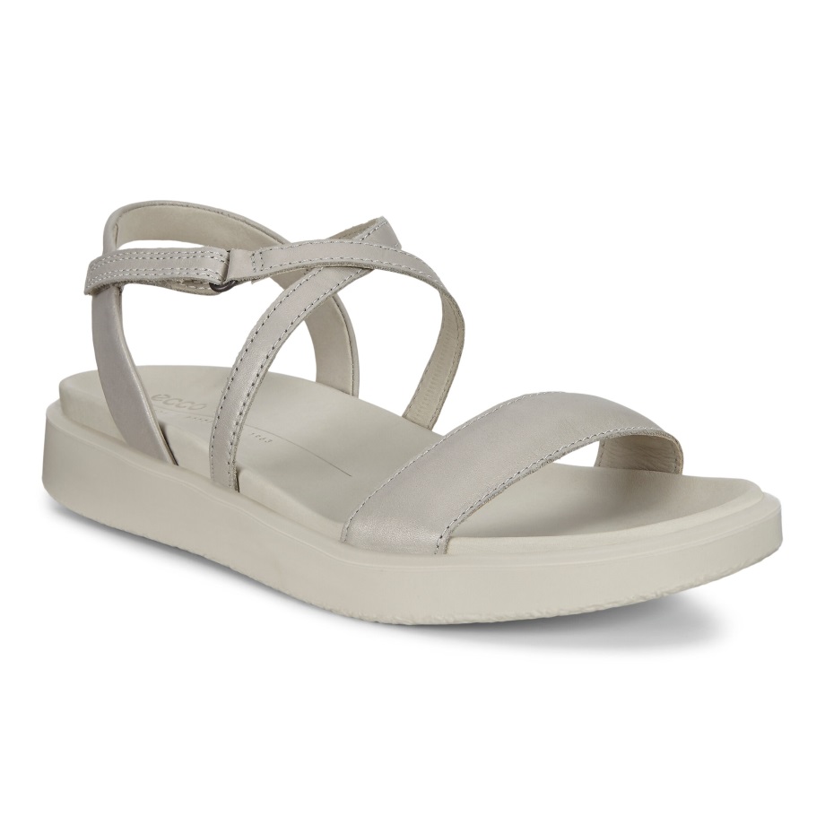 Ecco Norge Flowt Lx Stropp Sandal Dame Grus