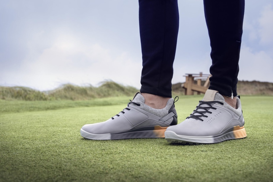 Ecco Norway Golf S-three Gore-tex Herre Sølvgrå