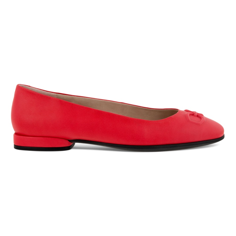 Ecco Norge Anine Squared Ballerina Kvinners Hibiskus
