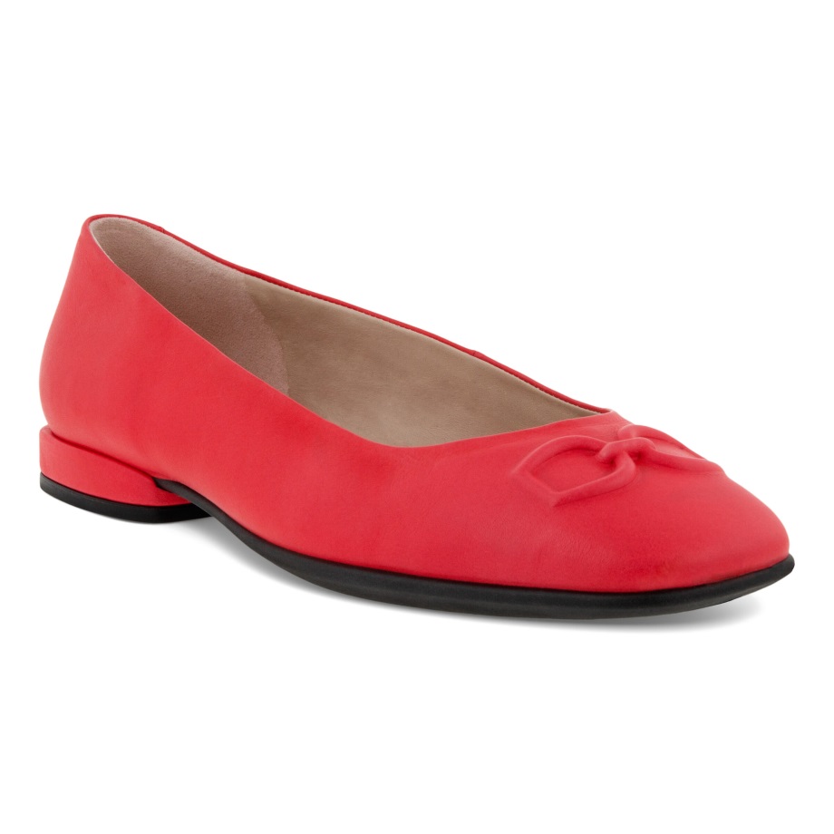 Ecco Norge Anine Squared Ballerina Kvinners Hibiskus
