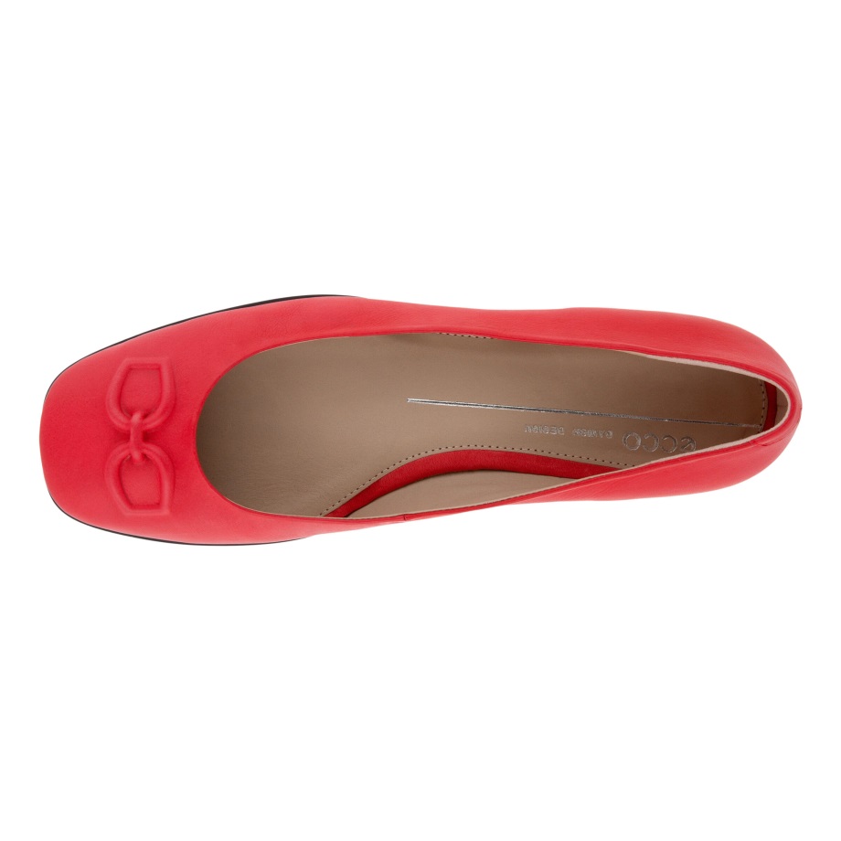 Ecco Norge Anine Squared Ballerina Kvinners Hibiskus