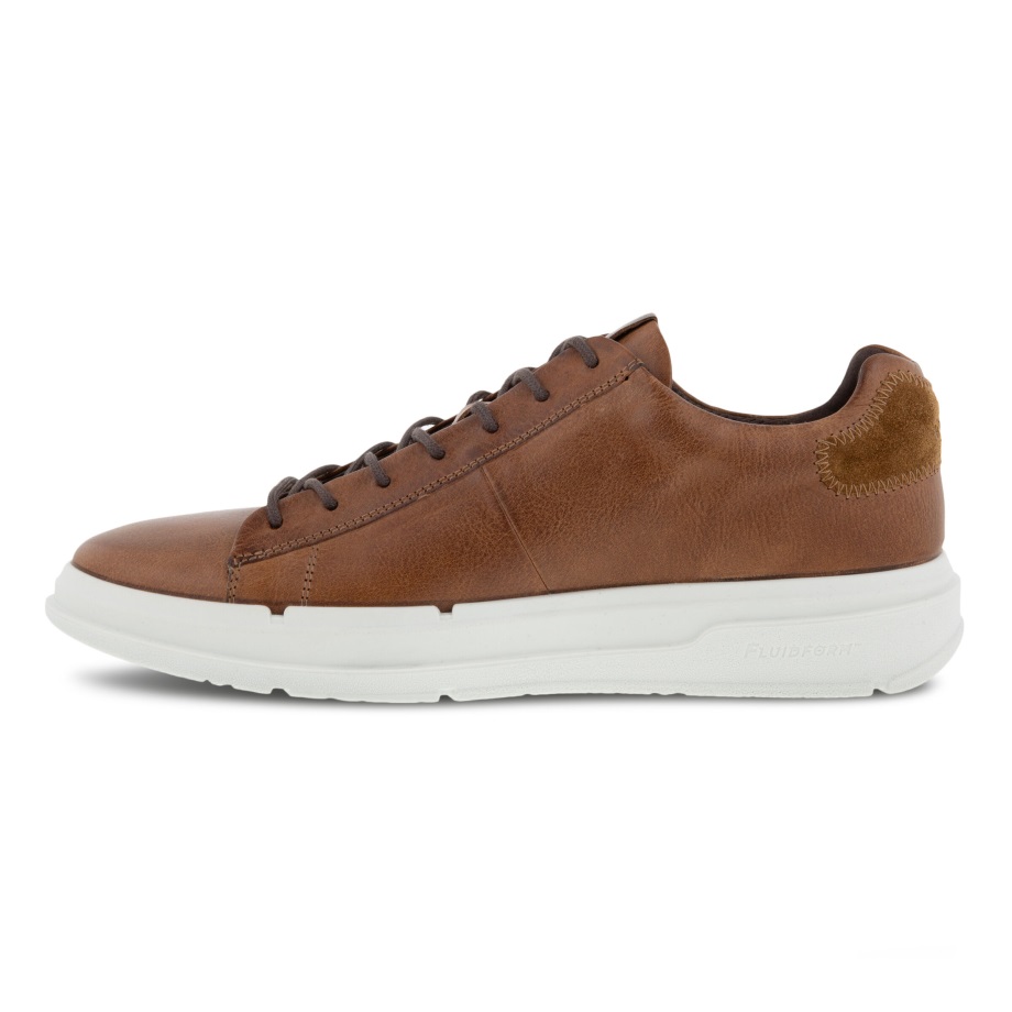 Ecco Norway Soft X Sneaker Herre Kashmir-kamel
