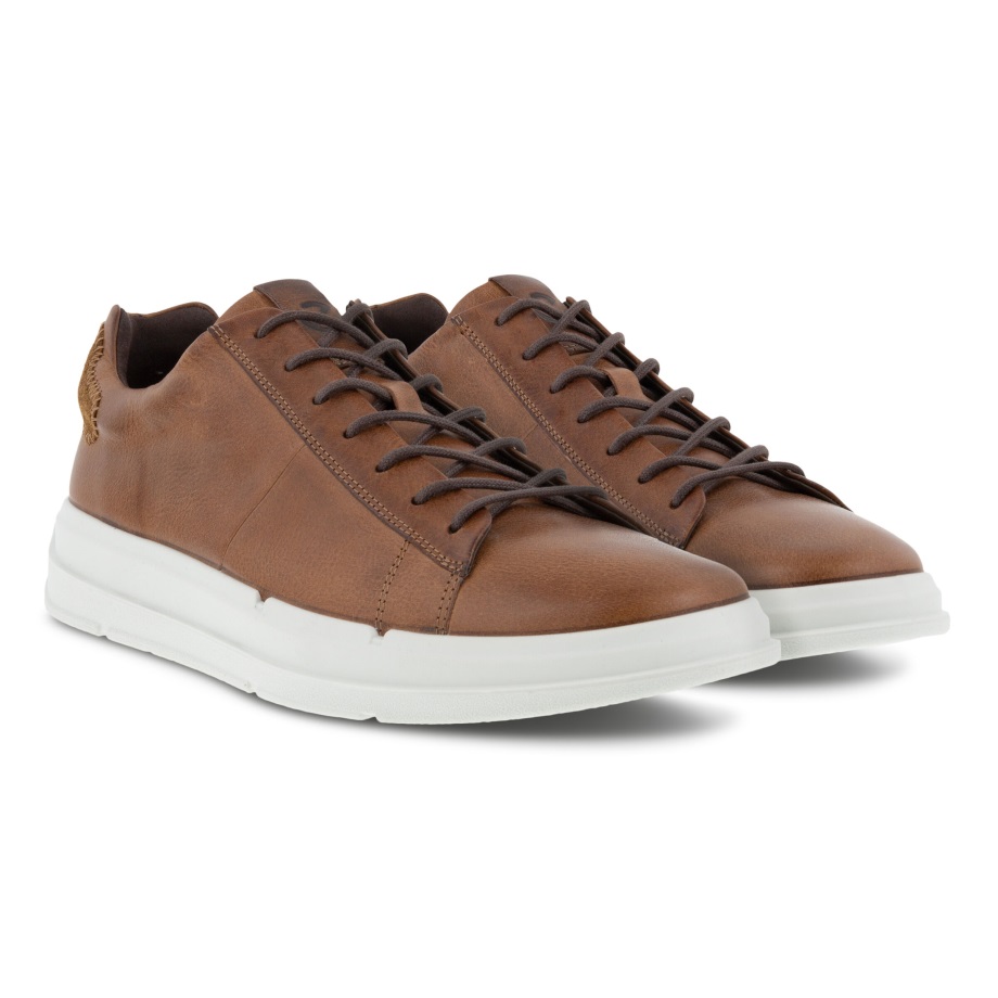 Ecco Norway Soft X Sneaker Herre Kashmir-kamel