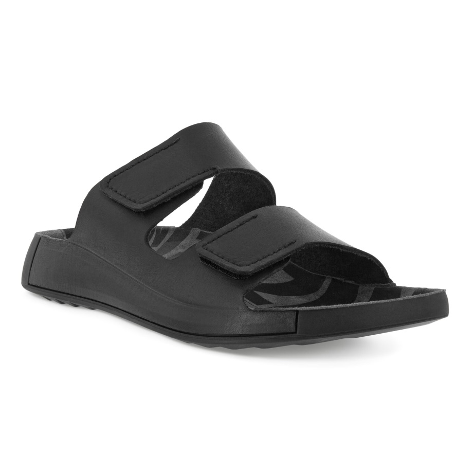 Ecco Norge 2nd Cozmo Slide Sandal Herre Sort