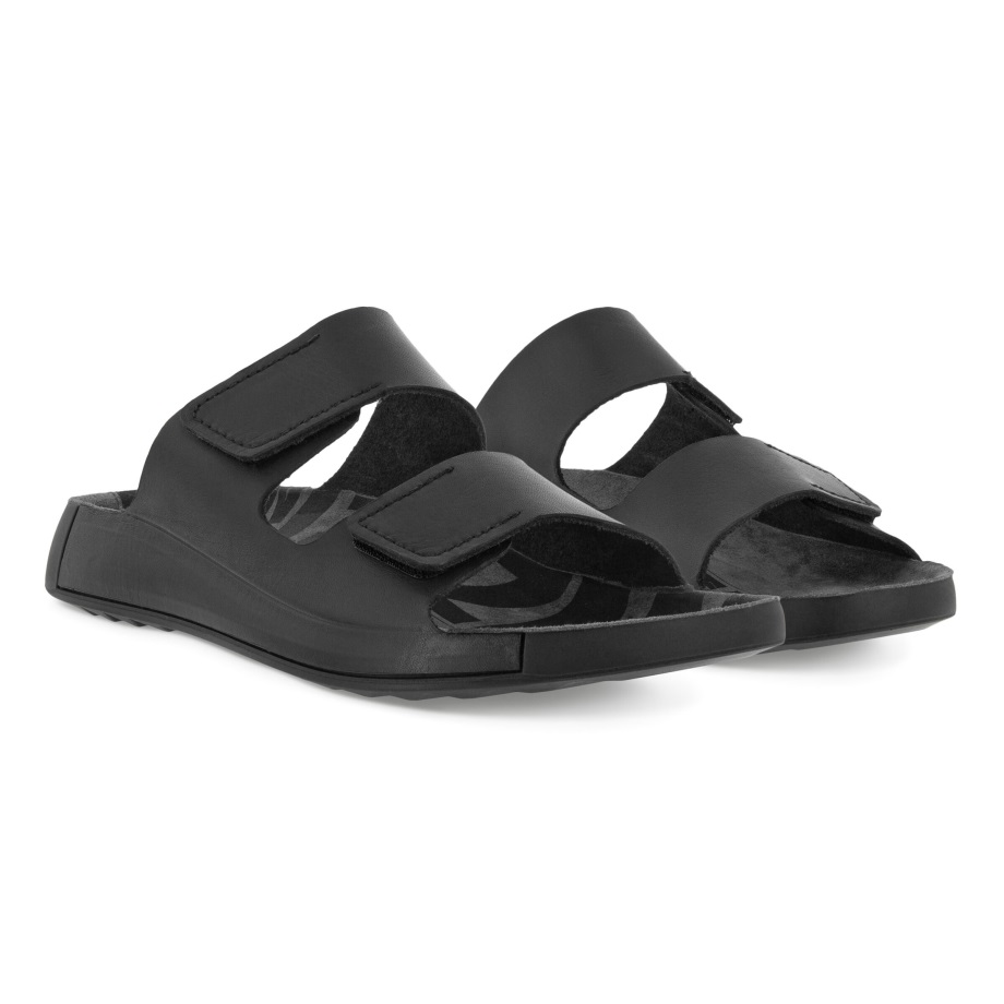 Ecco Norge 2nd Cozmo Slide Sandal Herre Sort