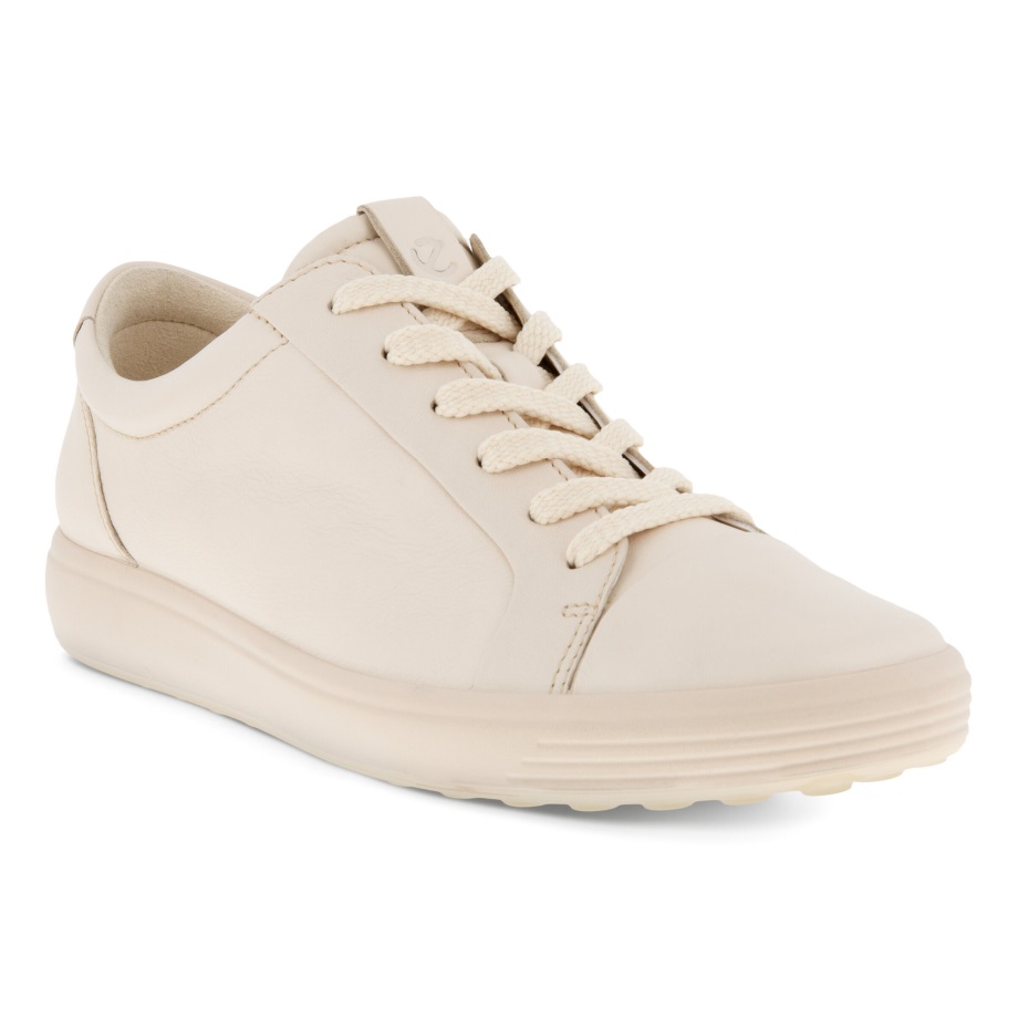 Ecco Norway Soft 7 Ecco Norway Sneaker Dame Kalkstein-kalkstein