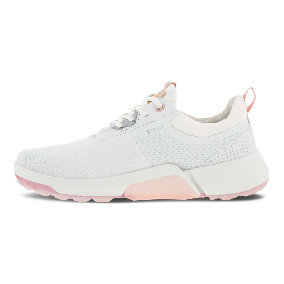 Ecco Norge Golf Biom H4 Dame Hvit-sølv Rosa