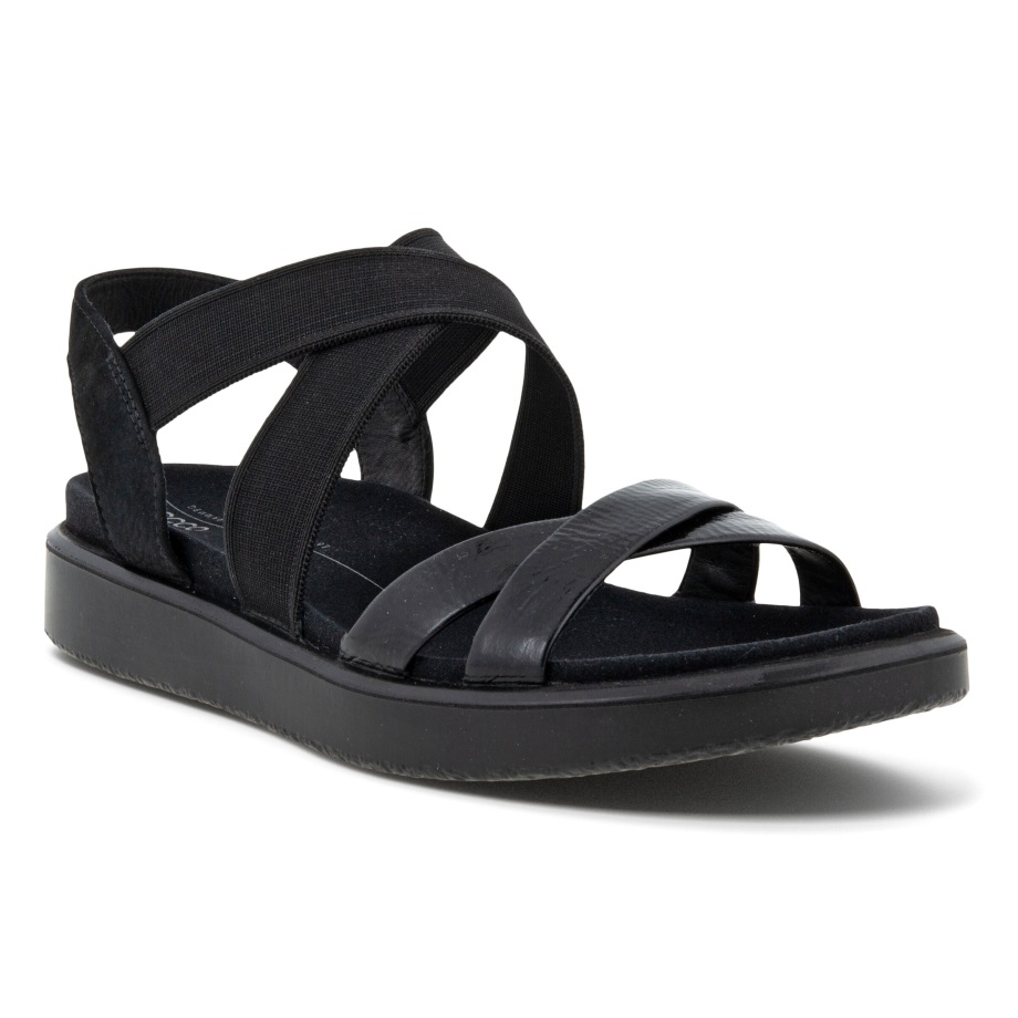 Ecco Norge Flowt Sandal Dame Svart