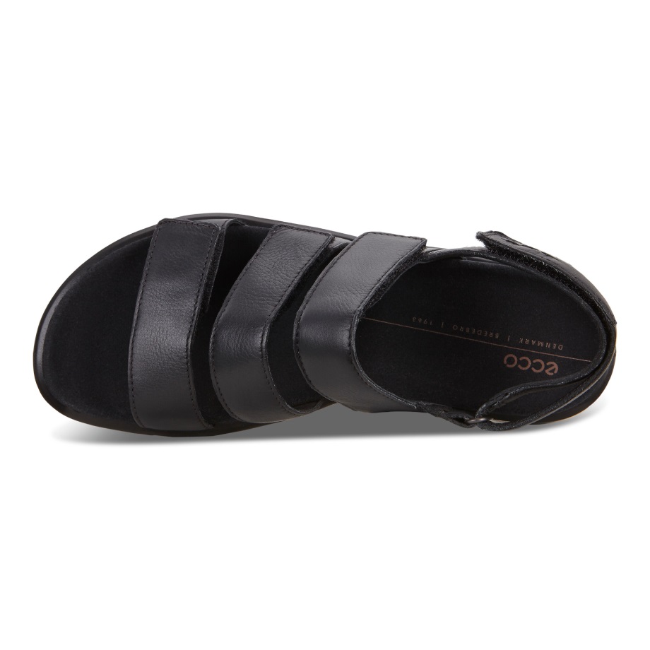 Ecco Norge Flowt Flat Sandal Dame Svart