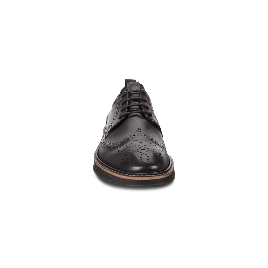 Ecco Norge St.1 Hybrid Wingtip Sko Herre Sort