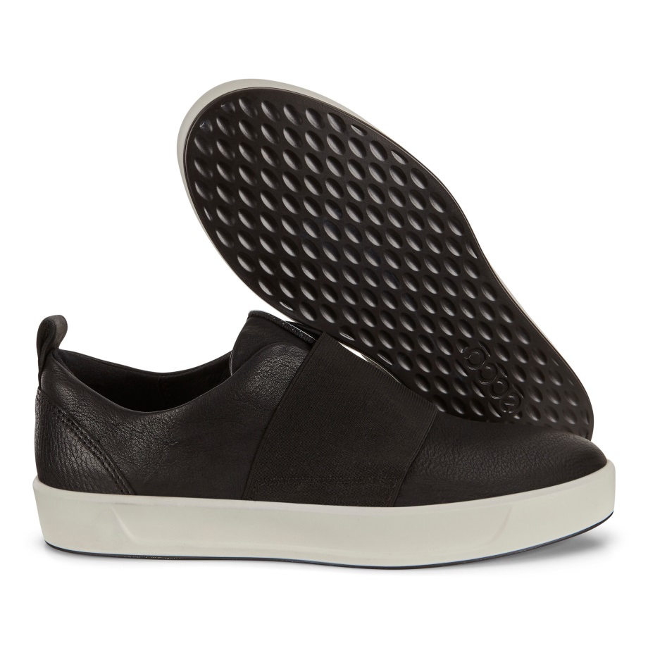Ecco Norge Soft 8 Band Lav Dame Sort