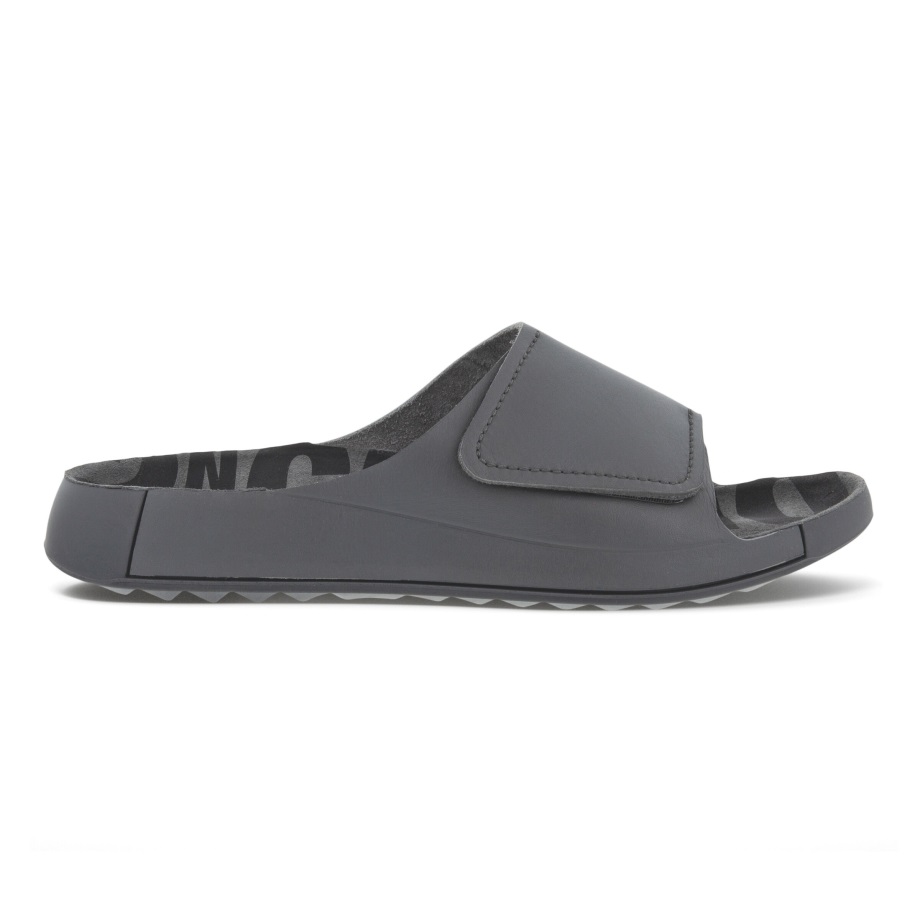Ecco Norge 2nd Cozmo Slide Sandal Herre Titan