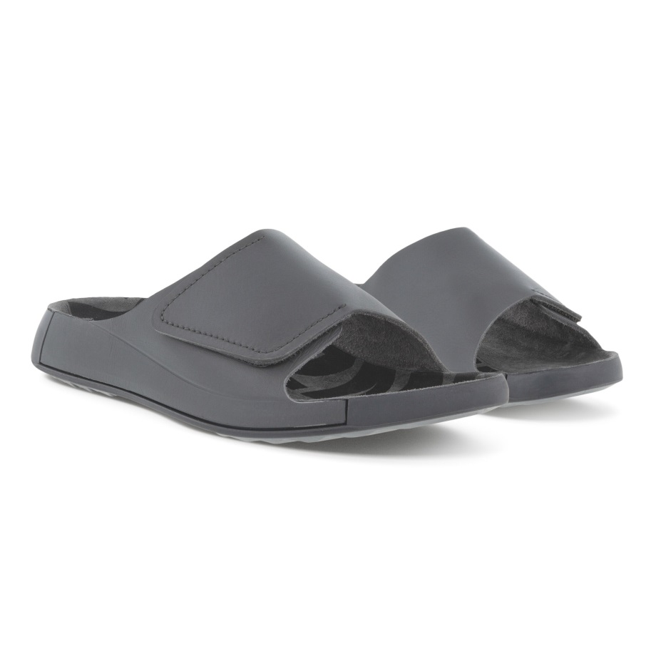 Ecco Norge 2nd Cozmo Slide Sandal Herre Titan