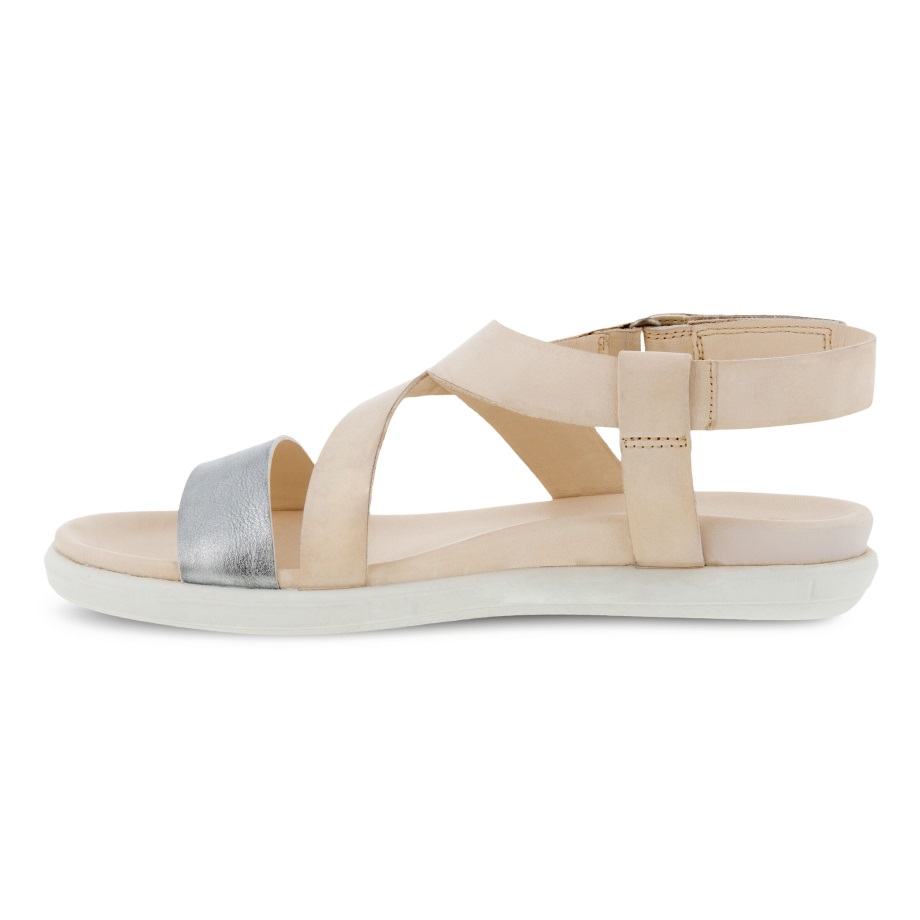 Ecco Norge Simpil Sandal Dame Alusilver-limestone