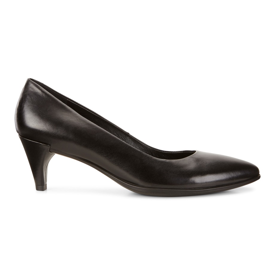 Ecco Norway Shape 45 Spisse Elegant Dame Svart