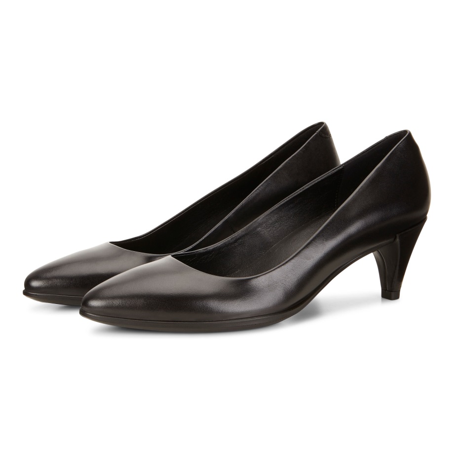 Ecco Norway Shape 45 Spisse Elegant Dame Svart