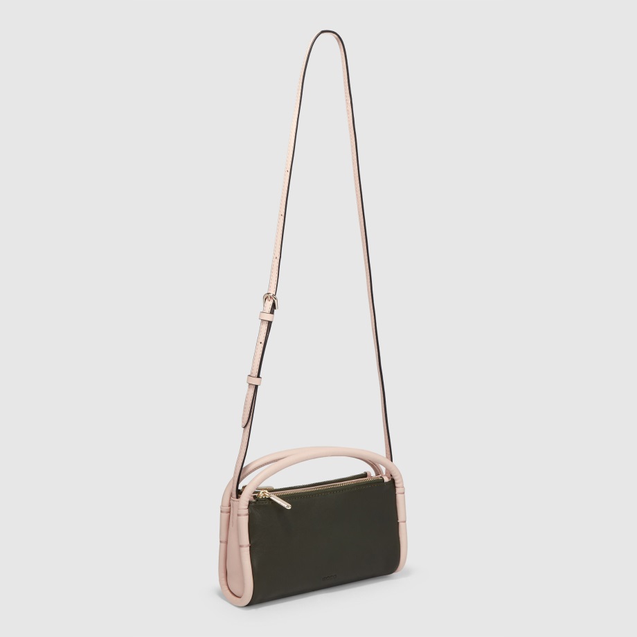 Ecco Norge Kontakt Crossbody Grønn Furu-rose