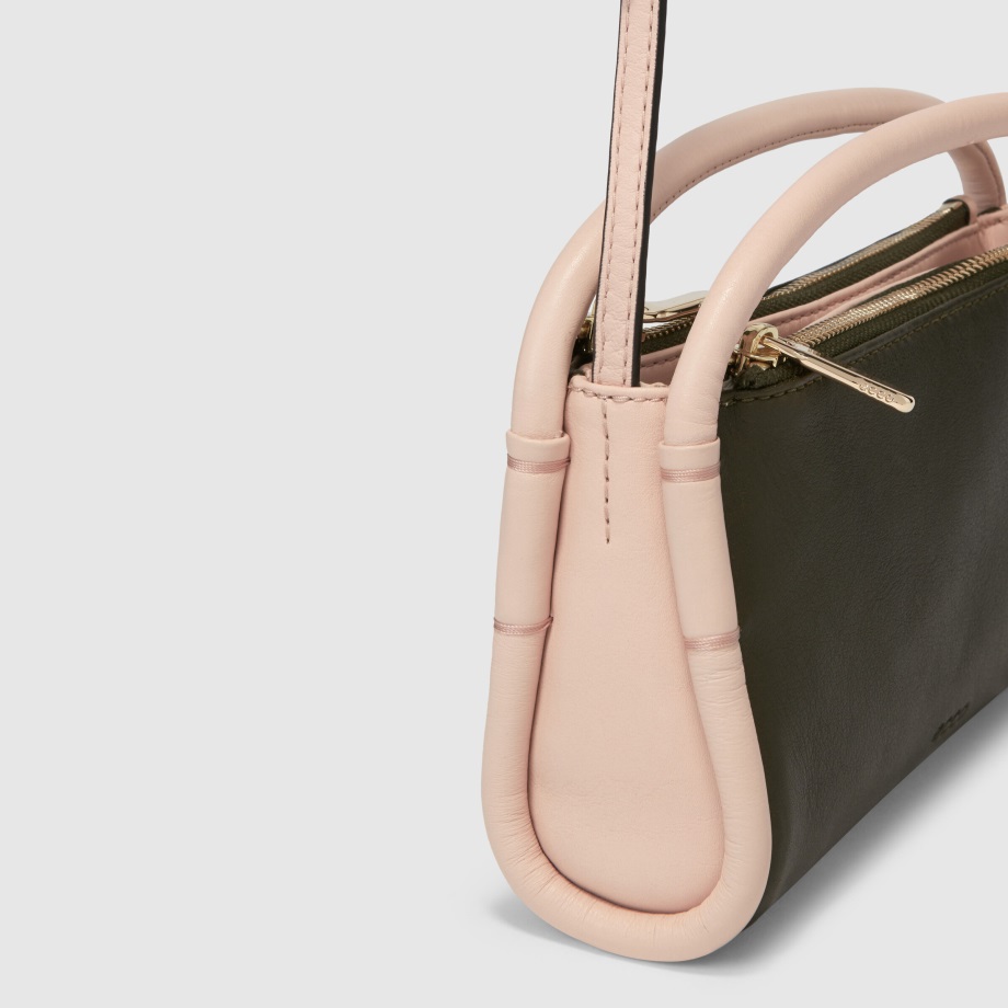 Ecco Norge Kontakt Crossbody Grønn Furu-rose