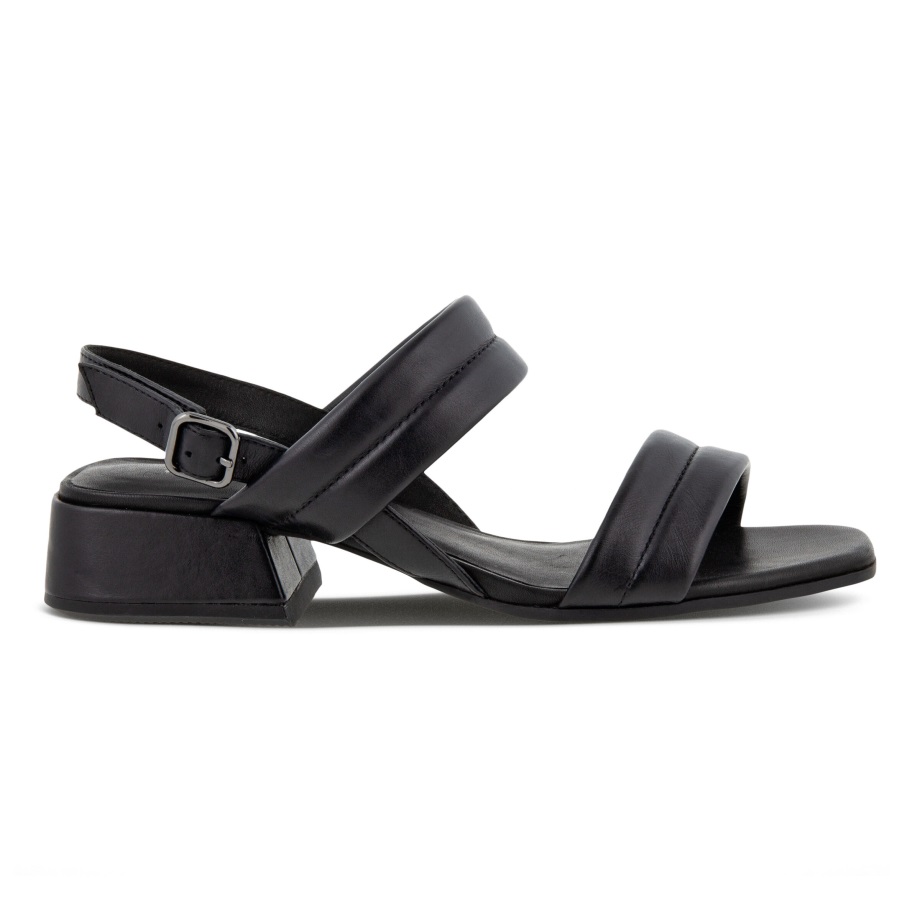 Ecco Norway Elevate Squared Sandal Black