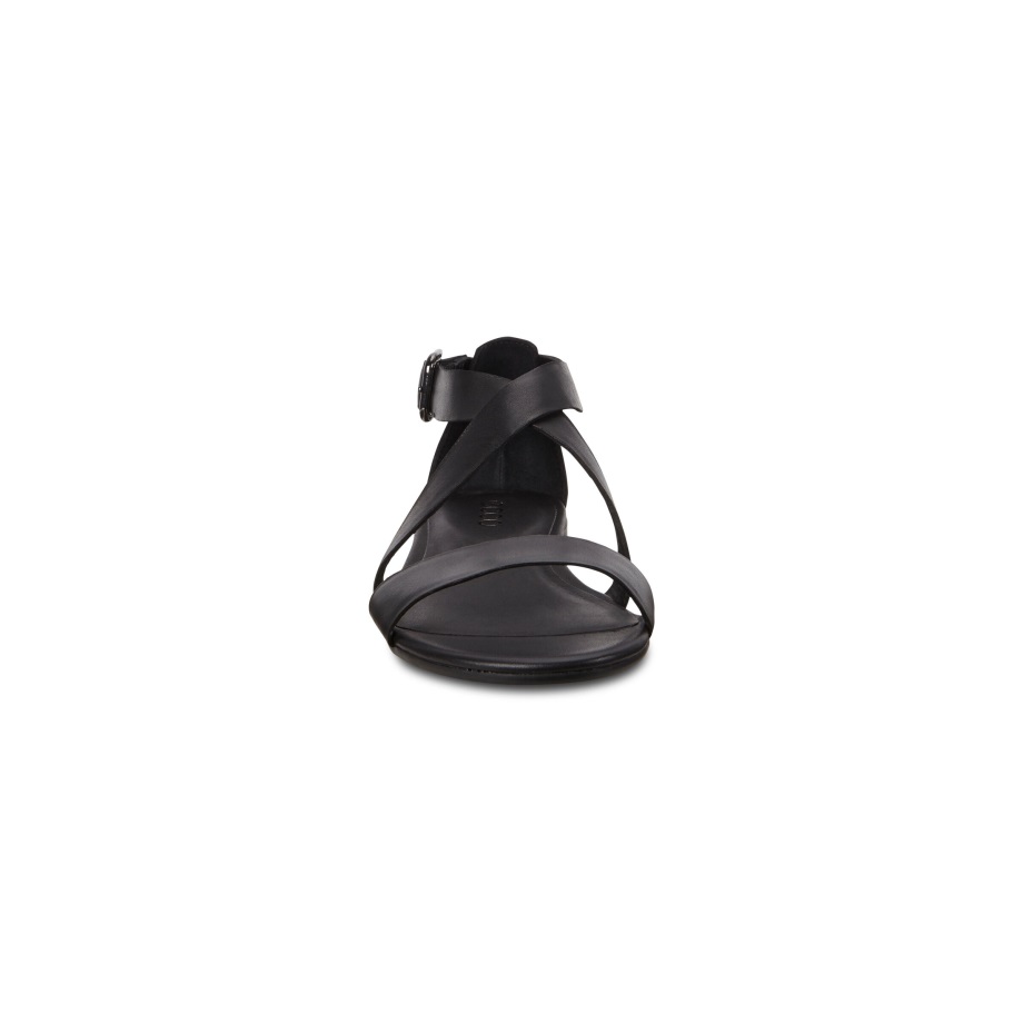Ecco Norge Flat Sandal Ii Dame Svart