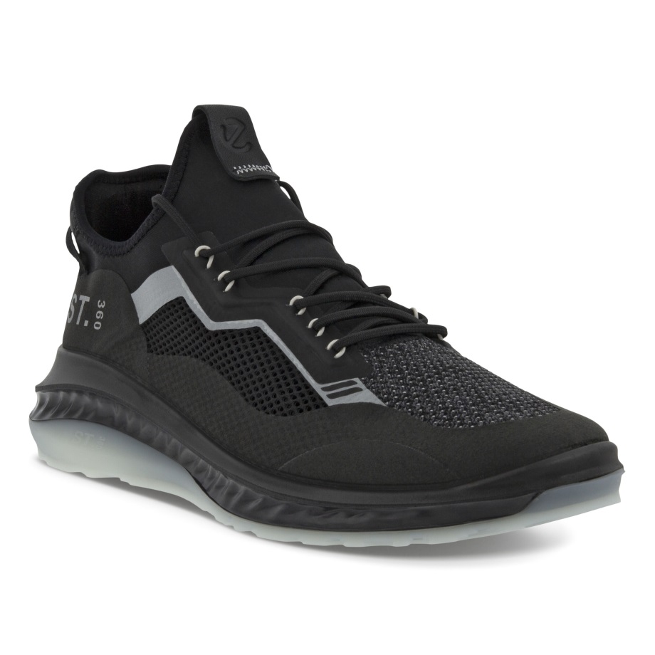 Ecco Norge St.360 Sneaker Vent Tex Herre Sort