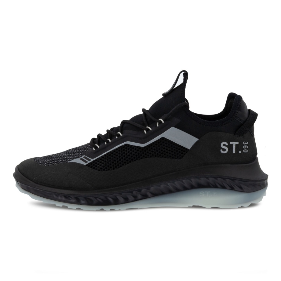 Ecco Norge St.360 Sneaker Vent Tex Herre Sort