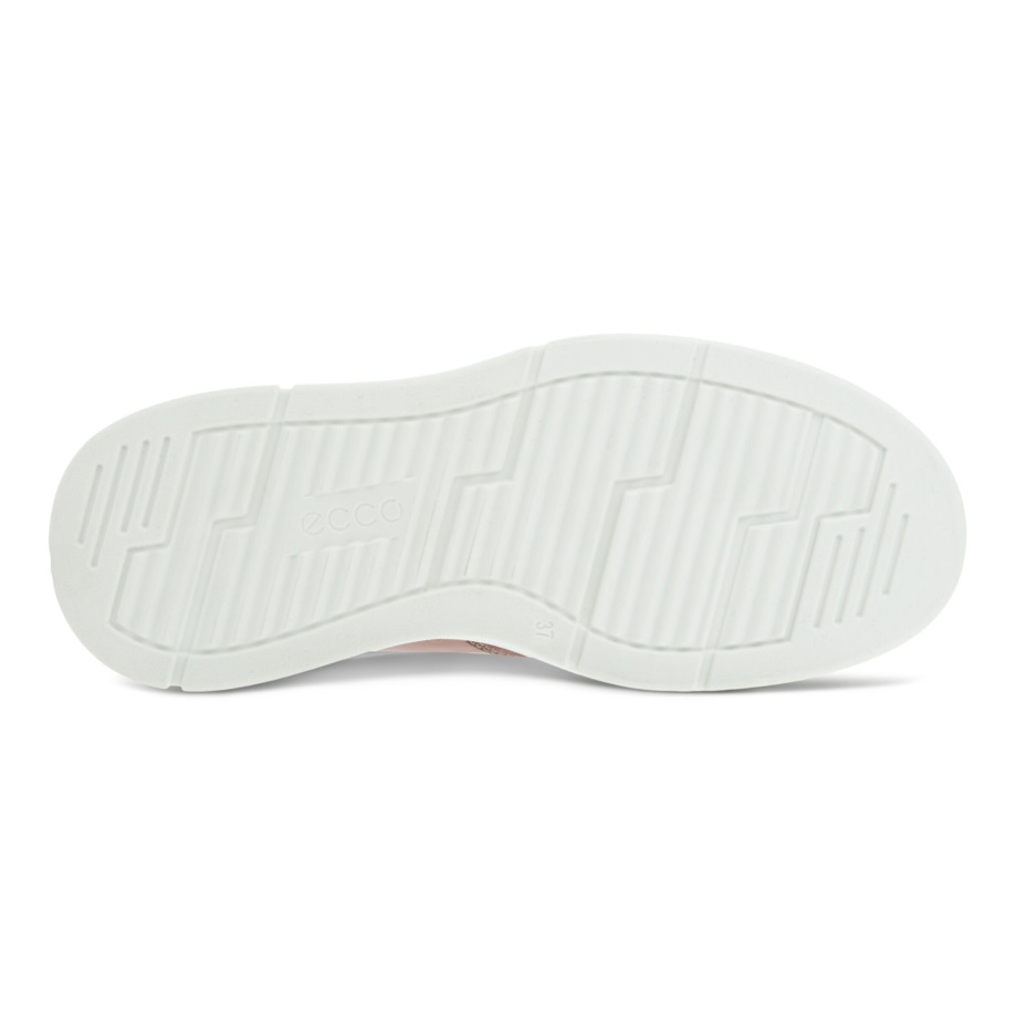 Ecco Norway Soft X Snøresko Dame Woodrose-woodrose