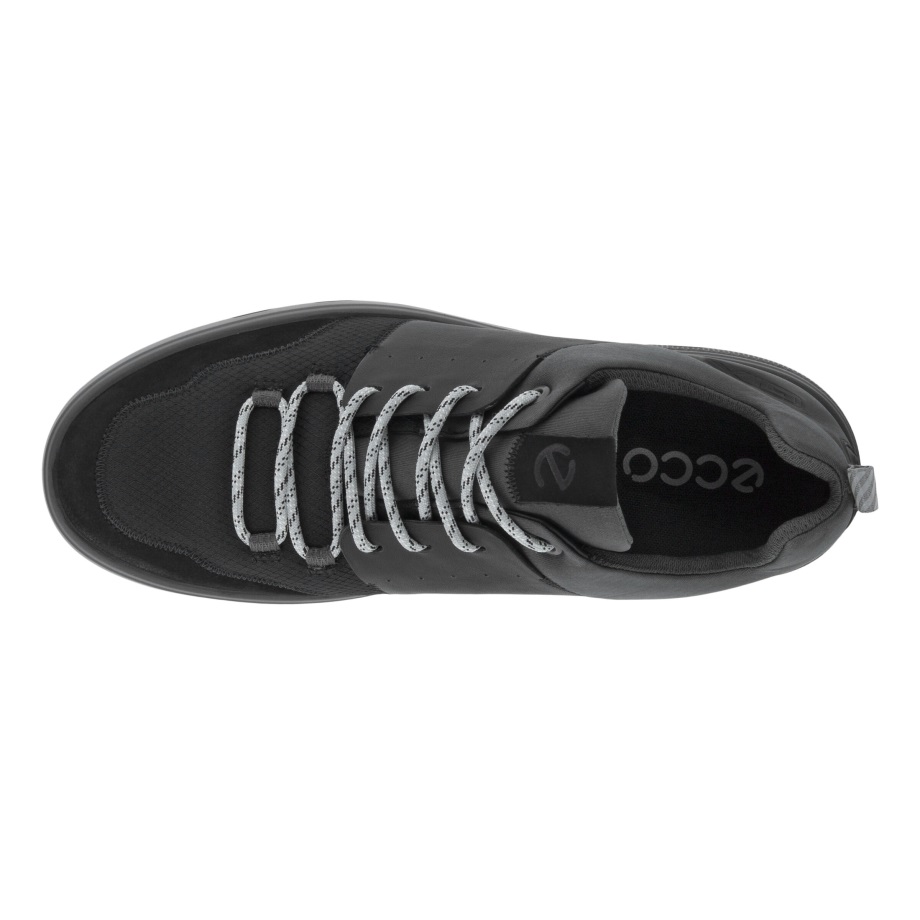 Ecco Norway Street 720 Gore Tex Joggesko Menn Svart-svart-svart