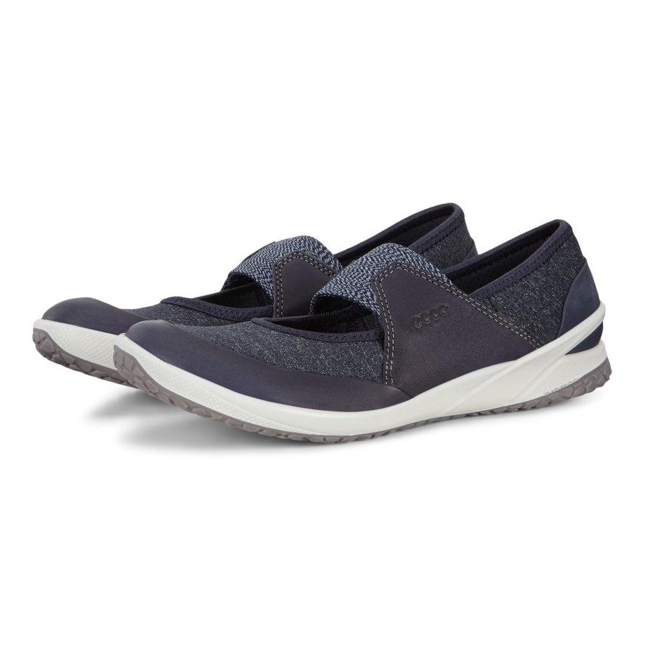 Ecco Norge Biom Life Mary Jane Kvinners Marine-marine