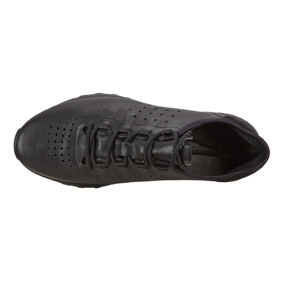Ecco Norge St.1 Sneaker Herre Svart-svart