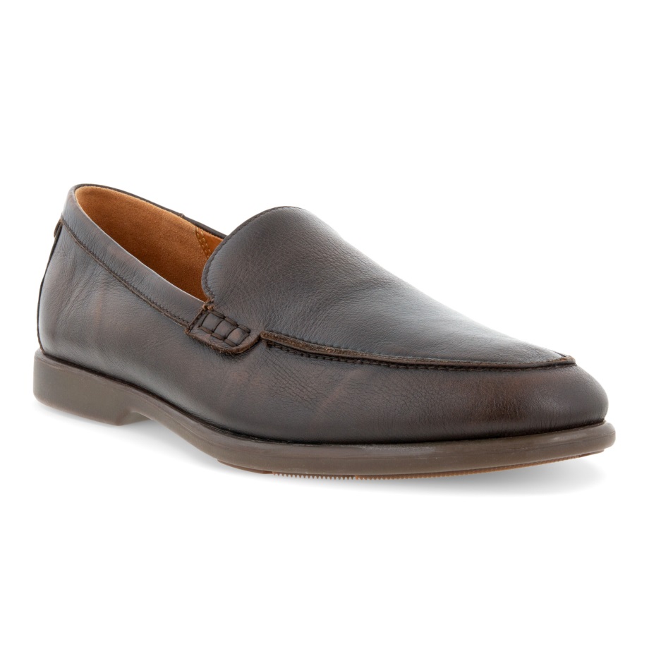 Ecco Norge Citytray Lite Slip-ons Herre Kakaobrun