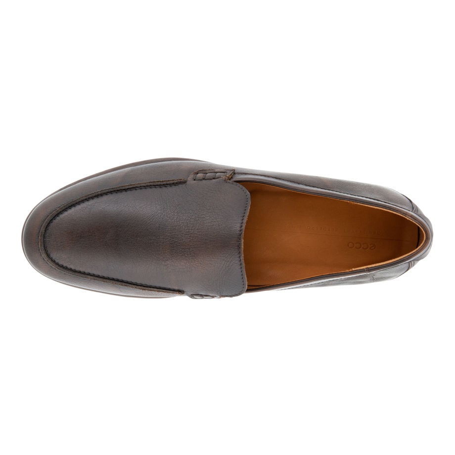Ecco Norge Citytray Lite Slip-ons Herre Kakaobrun