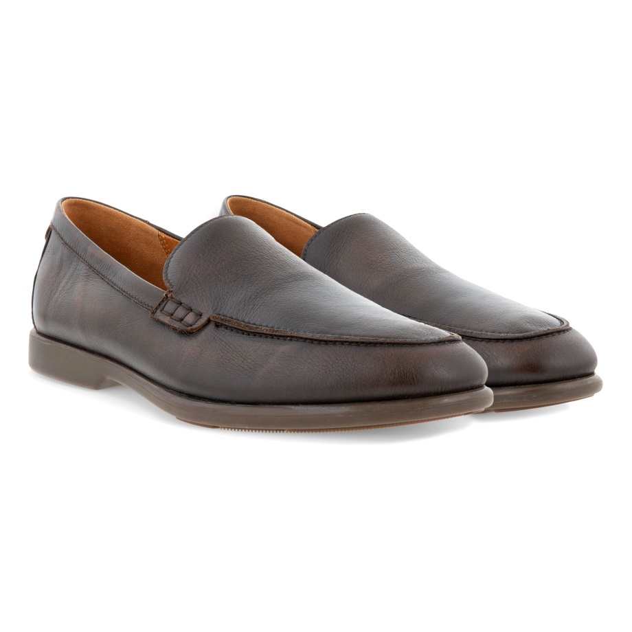 Ecco Norge Citytray Lite Slip-ons Herre Kakaobrun
