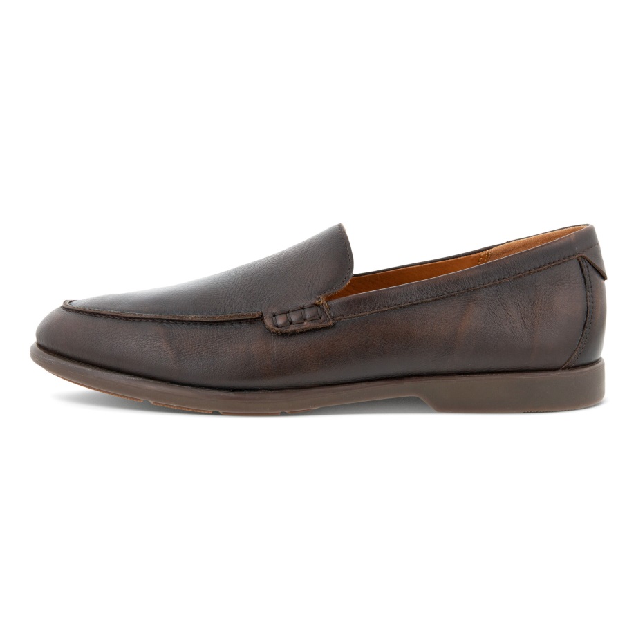 Ecco Norge Citytray Lite Slip-ons Herre Kakaobrun