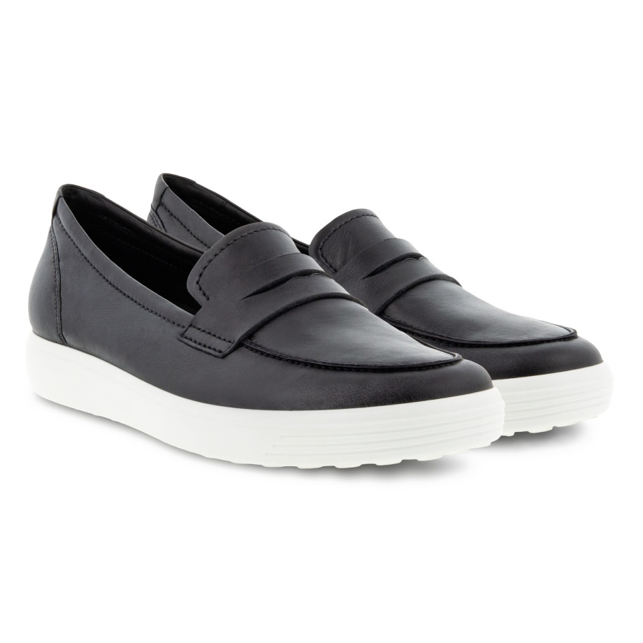 Ecco Norway Soft 7 Loafer Dame Svart