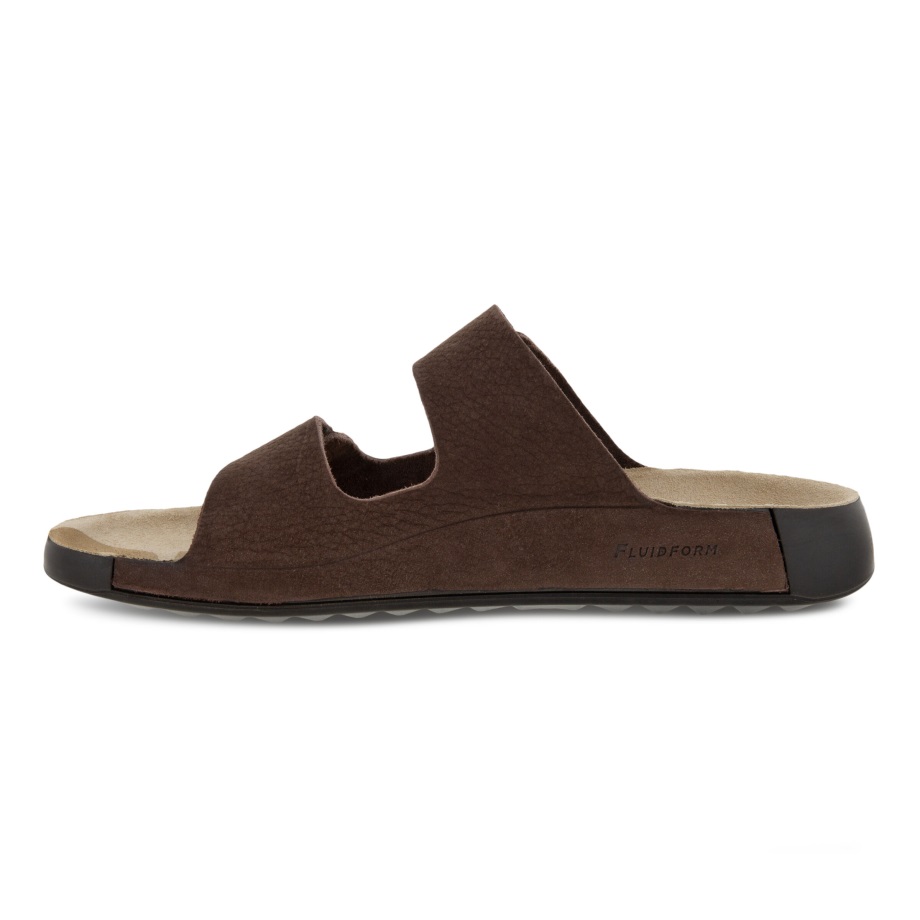 Ecco Norge 2nd Cozmo Slide Sandal Herre Mokka