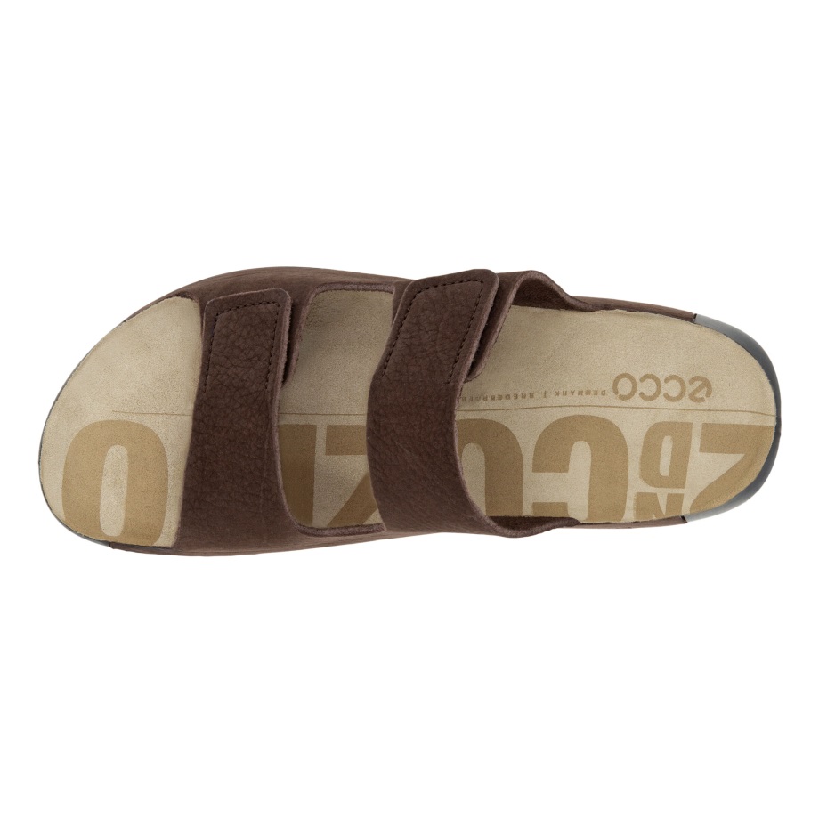 Ecco Norge 2nd Cozmo Slide Sandal Herre Mokka