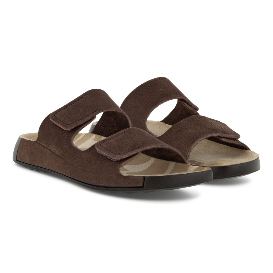 Ecco Norge 2nd Cozmo Slide Sandal Herre Mokka
