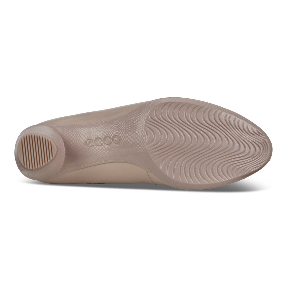 Ecco Norge Skulpturert 45 Mary Jane Kvinners Grå Rose