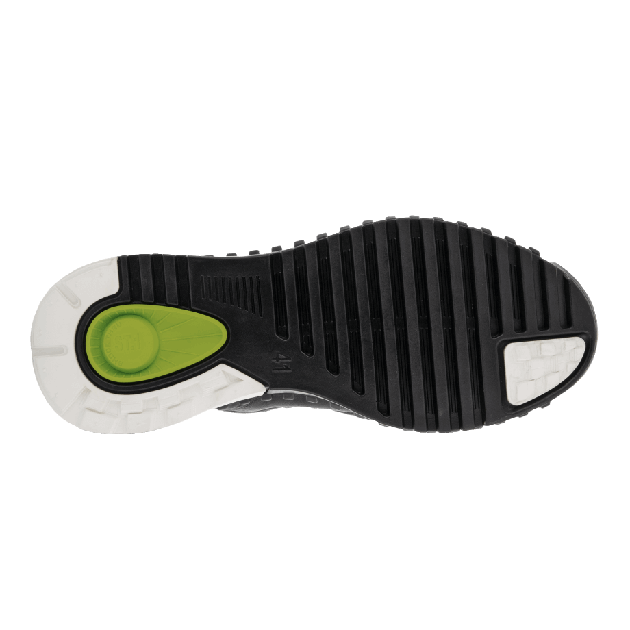 Ecco Norge Zipflex Mid-top Sneaker Herre Sort