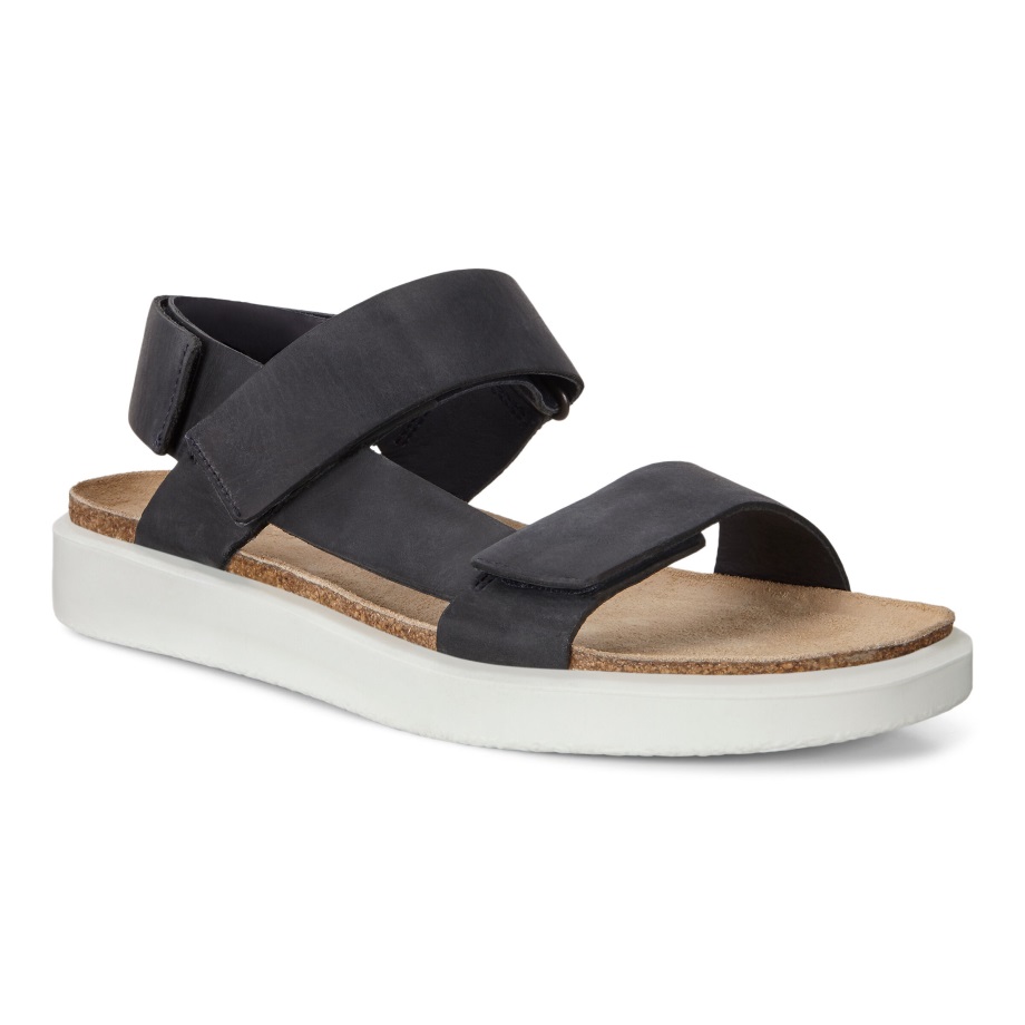 Ecco Norway Corksphere Sandal Flat Herre Marine