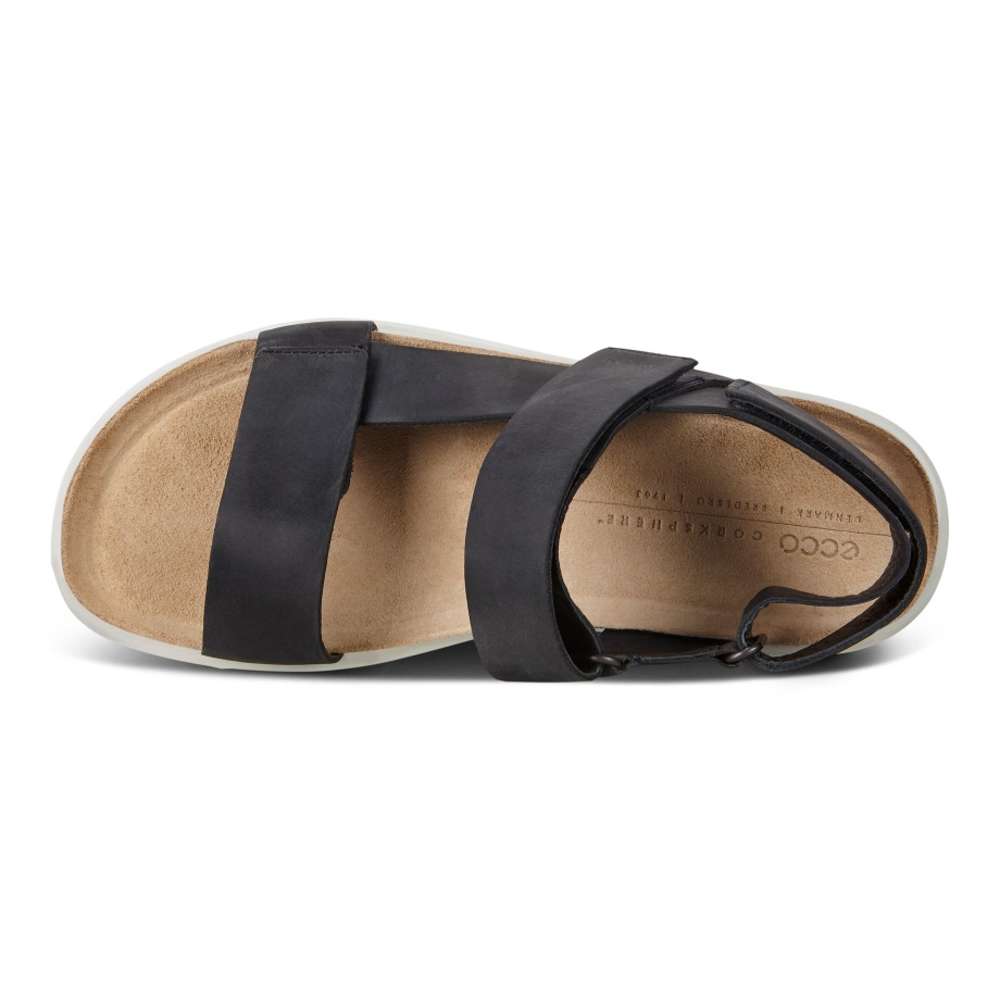 Ecco Norway Corksphere Sandal Flat Herre Marine