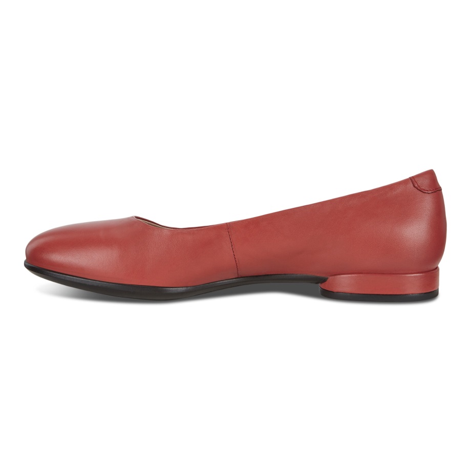 Ecco Norge Anine Ballerina Dame Marsala