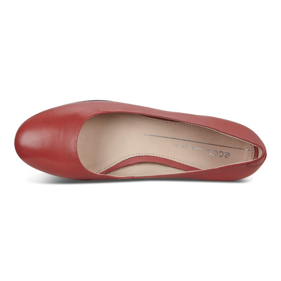 Ecco Norge Anine Ballerina Dame Marsala