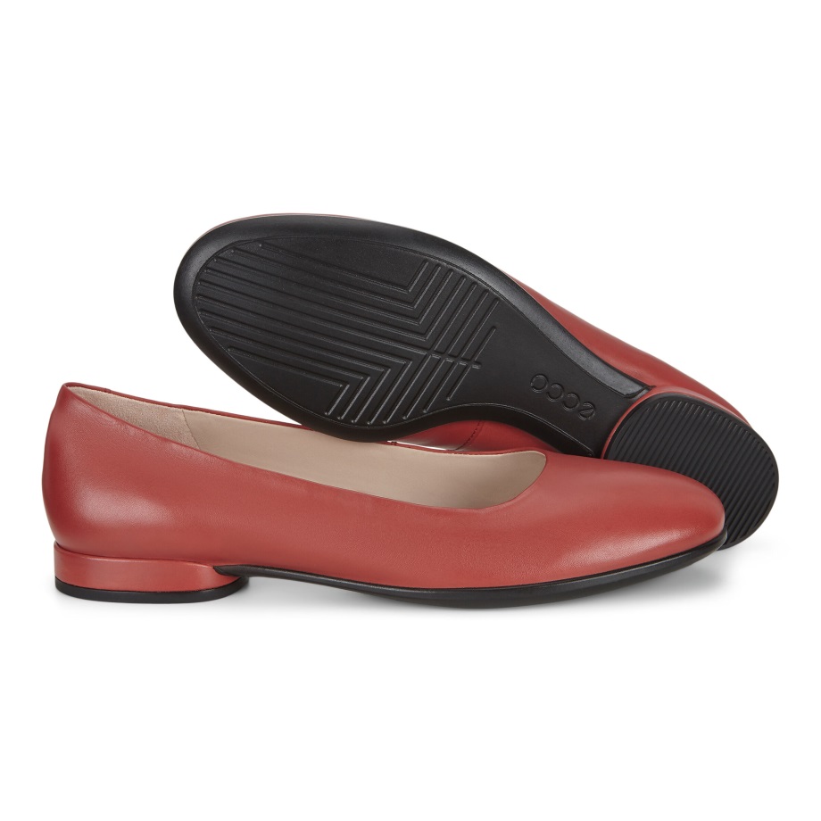 Ecco Norge Anine Ballerina Dame Marsala